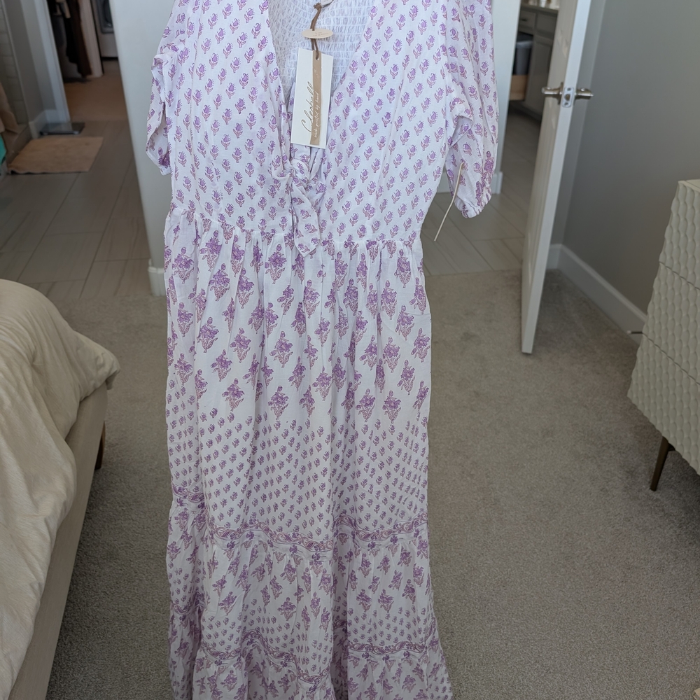Cleobella Purple Maxi Dress